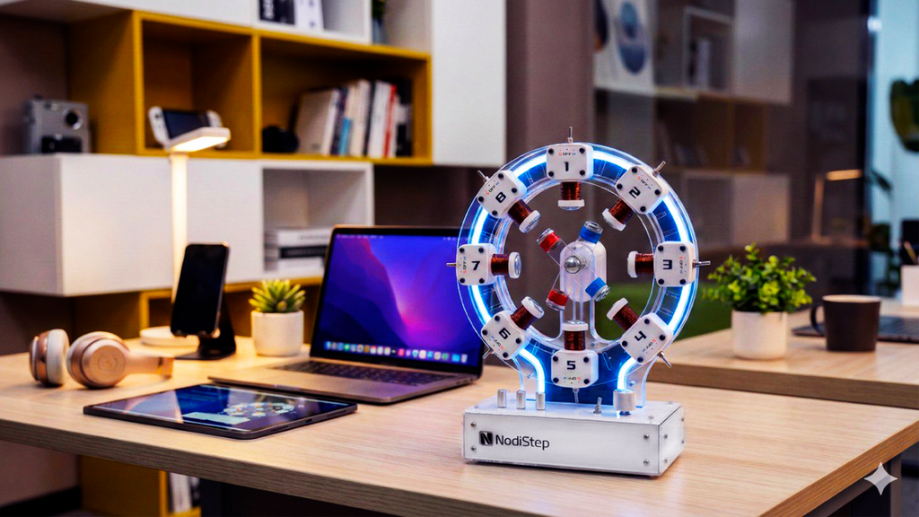 NodiStep: Interactive Electromagnetic Motor Kit